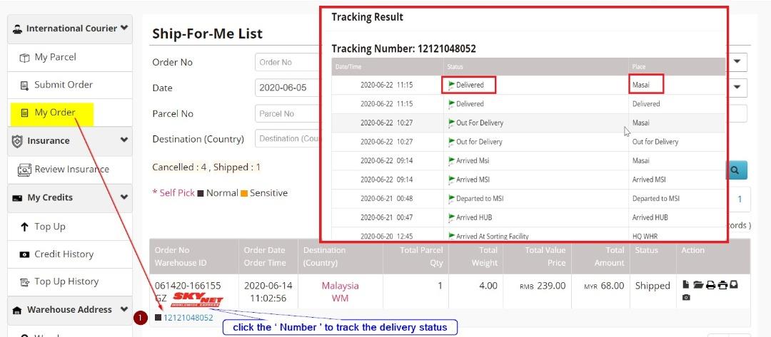 Ready to Receive Your Parcels